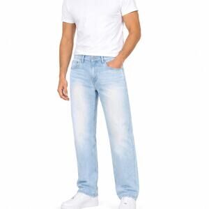 Romwe Light Wash Straight Leg Jean 30X32